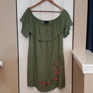 Lumiere Anthropologie Off The Shoulder Dress